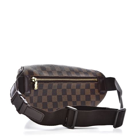 LOUIS VUITTON Damier Ebene Melville Bum Bag